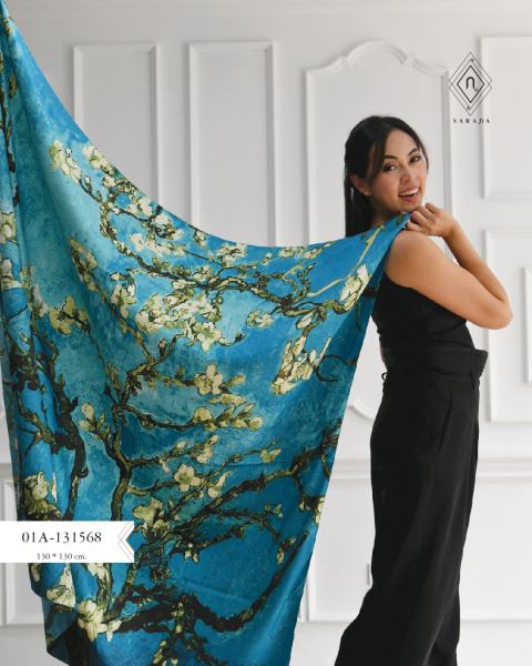 ผ้าพันคอพิมพ์ลาย 01A-131568 
