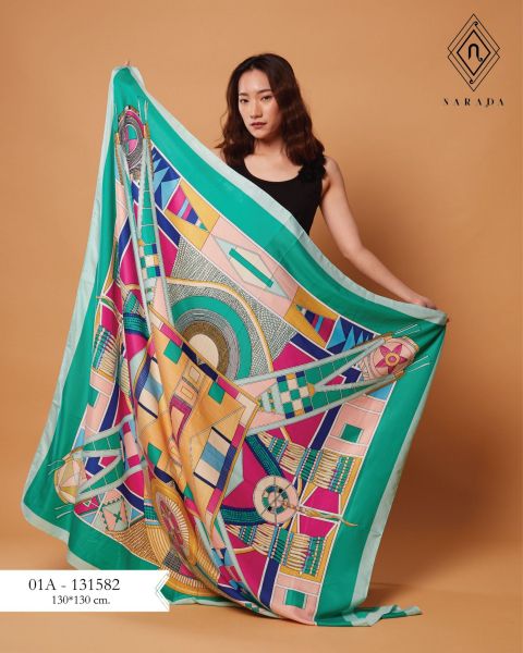 Printed Scarf 01A-13101A-131582 