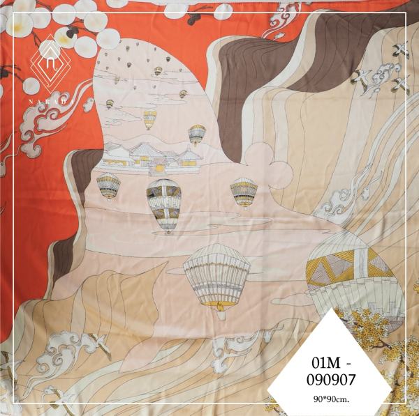ผ้าพันคอ ขนาด M 01M-090907