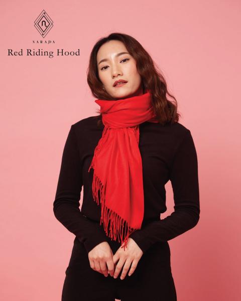 ผ้าพันคอแคชเมียร์ Red Riding Hood