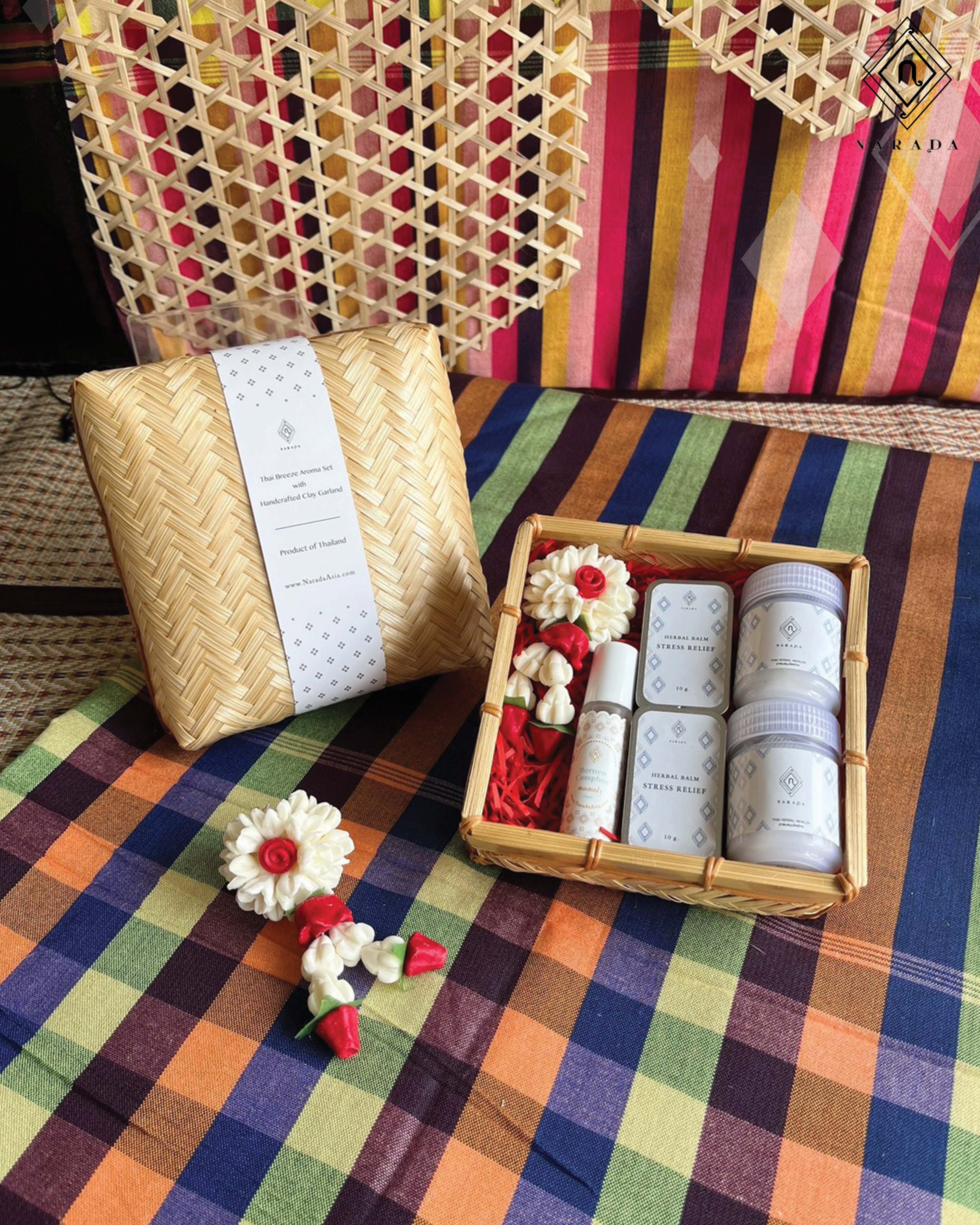 Comforting Aroma Set in Bamboo Box - TT209