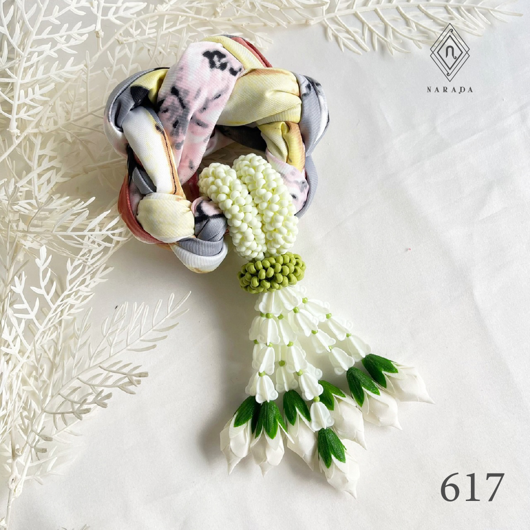 พวงมาลัยผ้าพันคอ พวงมาลัยผ้าคลุมไหล่ MN8