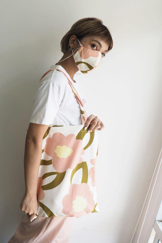 Mask + Cloth bag mari 