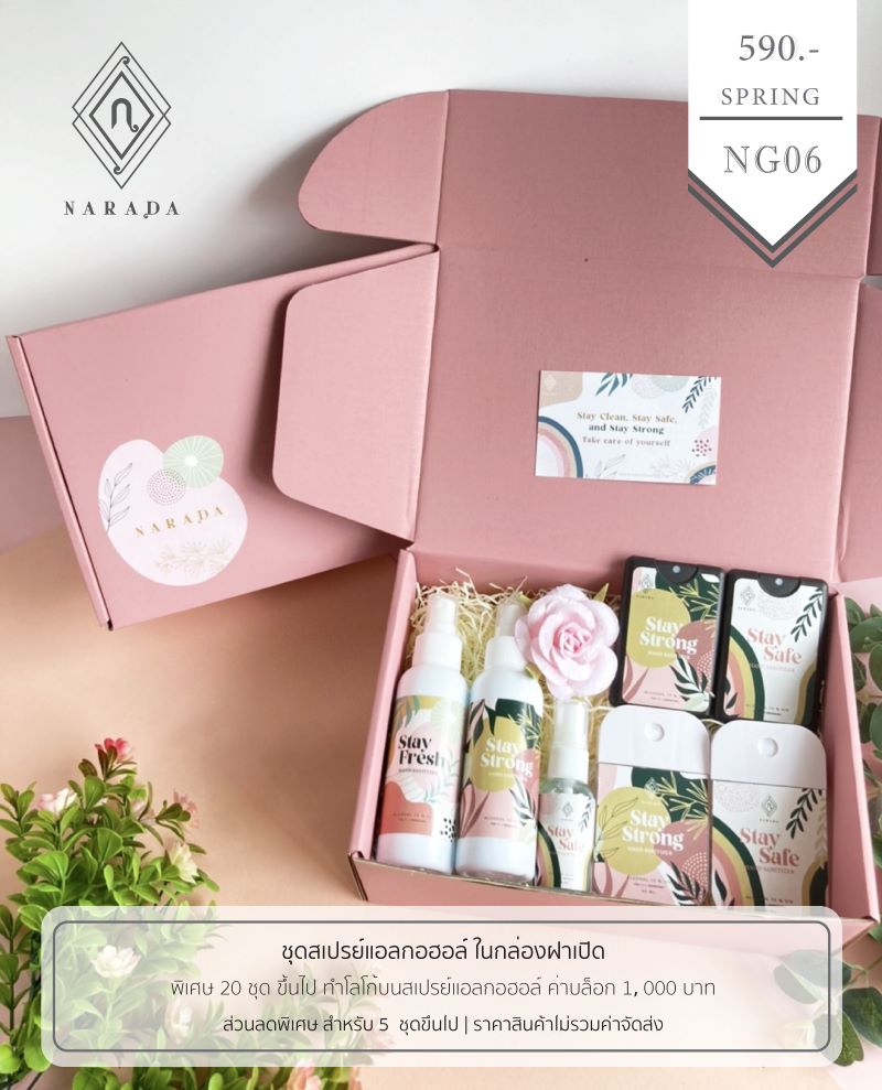 Alcohol Gel and Spray gift Set NG06