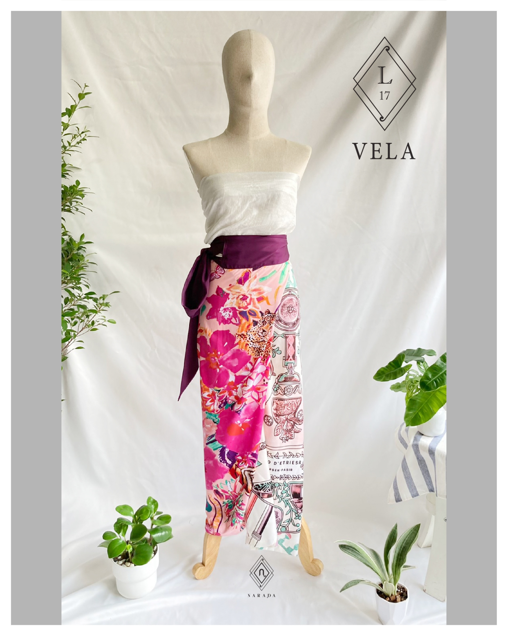 กางเกงผ้า Vela by Narada L17