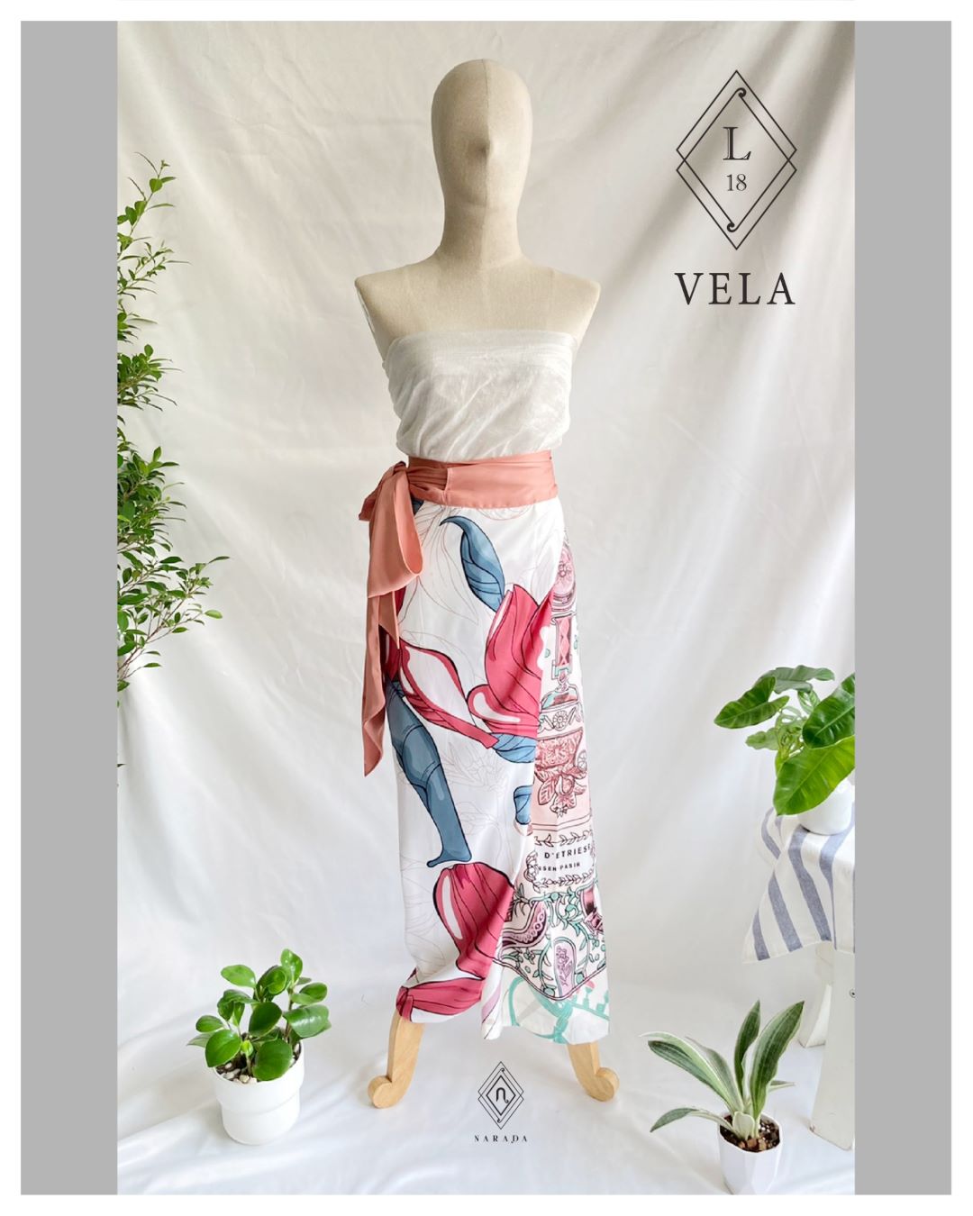 กางเกงผ้า Vela by Narada L18