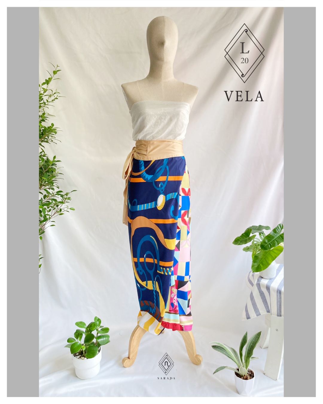 กางเกงผ้า Vela by Narada L20