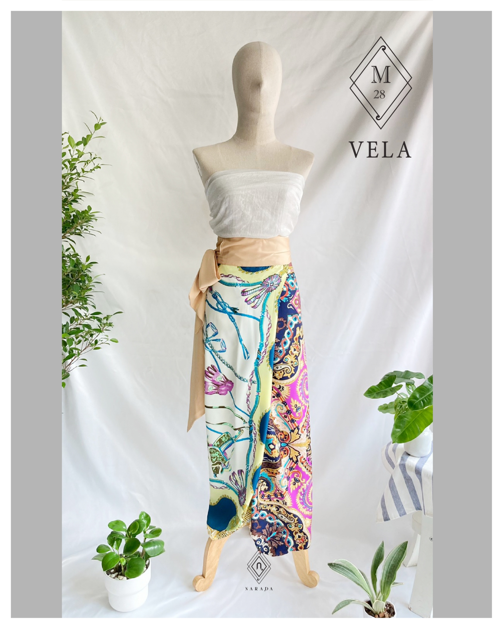 กางเกงผ้า Vela by Narada M28