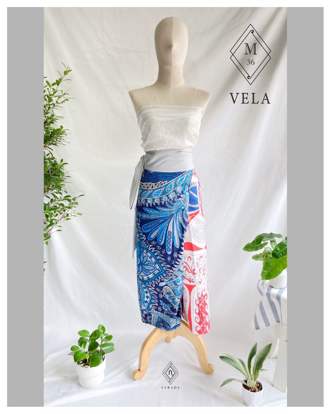 กางเกงผ้า Vela by Narada M36