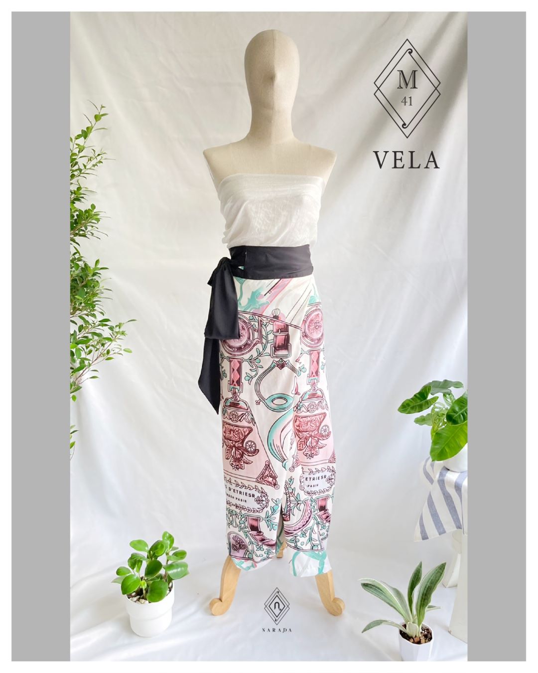 กางเกงผ้า Vela by Narada M41